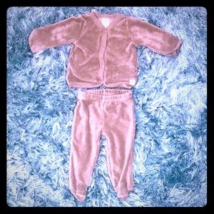 2pcs Long Sleeves and Pants with footsies